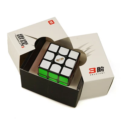 $18.31 • Buy QiYi Thunderclap V3 M 3x3 Magnetic Magic Speed Cube Black Professional Fidget