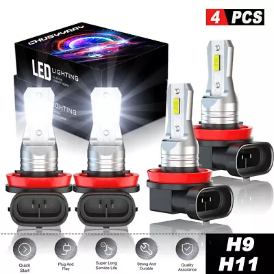 For 2004-2015 Volvo VNL Semi Truck High Low Beam H9+H11 Combo LED Headlight Kit • $23.99