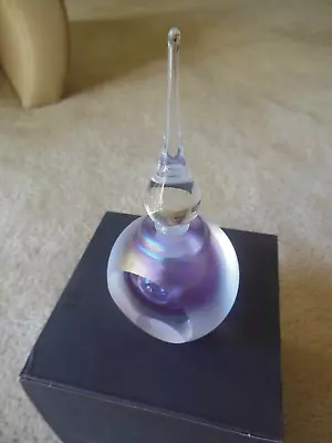 Vandermark Merritt  Perfume Bottle Art Glass - Signed • $42