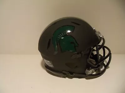 Custom 2023 Black Shadow  Alternate Michigan State Spartans  Mini Helmet • $32.95