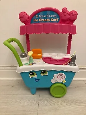 LeapFrog Scoop And Learn Ice Cream Cart Only All Working. Great Condition. • £15