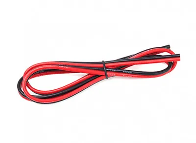 Turnigy Premium 14AWG Silicone Wire 1m Length (Red/Black Bonded Pair) - Flexible • £3.99