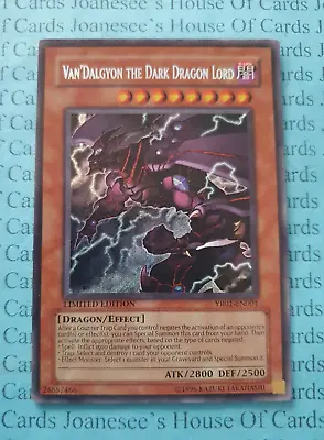 Van'Dalgyon The Dark Dragon Lord YR01-EN001 Secret Rare Yu-Gi-Oh Card Mint/NMint • $18.66