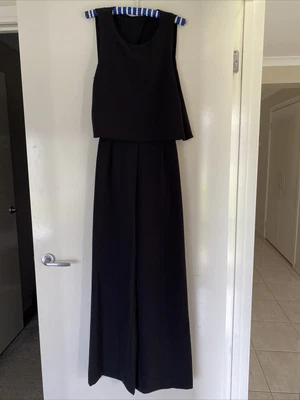 $10 • Buy Sportsgirl Black Jumpsuit Size 10