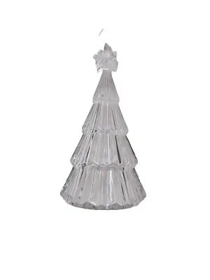 Vintage Mikasa Christmas Tree Sculpture Full Lead Crystal 8” • $21.99