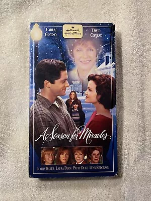 A Season For Miracles (VHS 1999) Hallmark Hall Of Fame David Conrad & Carla Gug • $5.09
