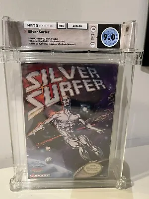 NES CIB Silver Surfer WATA 9.0 Complete (Nintendo Entertainment System 1990) • $495