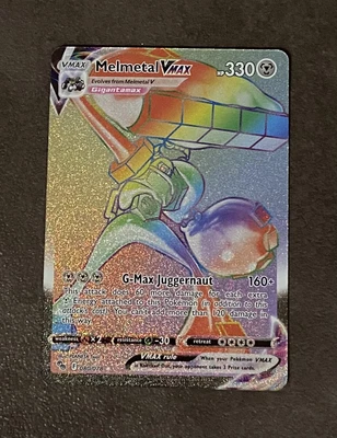 $25 • Buy Pokémon TCG Melmetal VMAX Pokemon GO 080/078 Holo Secret Rare 2022