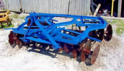 Used Ford 7 Ft.  3 Pt. Lift Disc Harrow  (FREE 1000 MILE SHIPPING FROM KY) • $1799