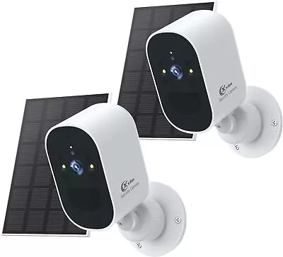 XVIM 4MP Wireless Security Camera WiFi Solar Camera /Surveillance Battery Camera • $49.99