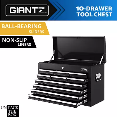 Tool Box Storage 10 Drawers Organiser Cabinet Garage Workshop Chest Mechanic • $188.40