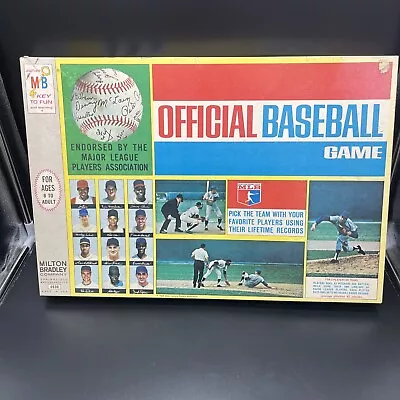 1969 Milton Bradley Official Baseball Game W/ 296 Cards-Aaron Clemente Jackson • $399.99