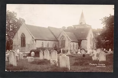 Postcard Milford On Sea Church Nr Lymington New Forest Hampshire Posted 1906 RP • £6.99