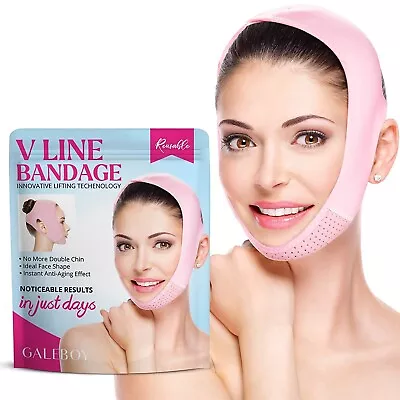 $10.01 • Buy Galeboy V Line Lifting Mask Double Chin Reducer, Double Chin Eliminator