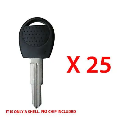 Key Shell Case Compatible With GM Uncut Blade Non Chip DW04RAP (25 Pack) • $41.69