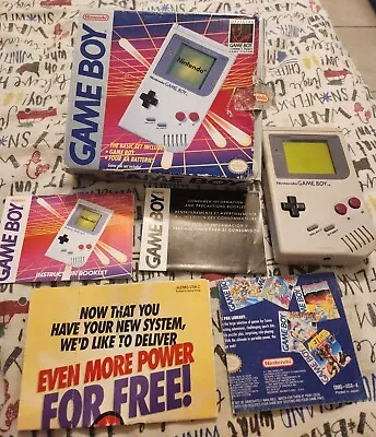 Original Nintendo Gameboy DMG-01 CIB Complete In Box One Owner Since The 90s! • $229.99