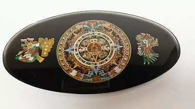 Sun Stone Aztec Calendar Mexico Mayan Maya Art Septiembre Tlaxochimaco • $44.95