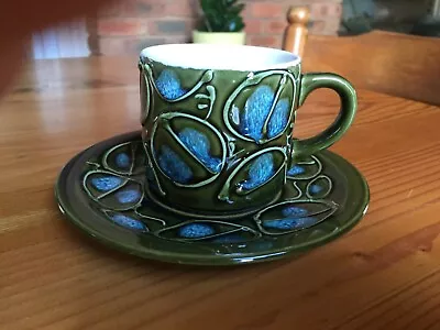 Unique Vintage Retro 1970's Japan Coffee Mug/ Cup & Saucer • $15