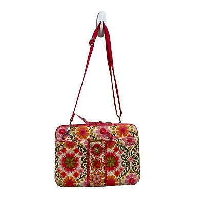 VERA BRADLEY 12” Hard Shell Tablet Laptop Case  W/Strap Floral • $19.99