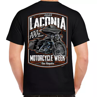 2023 Laconia Motorcycle Week Hot Bagger T-Shirt • $16.99