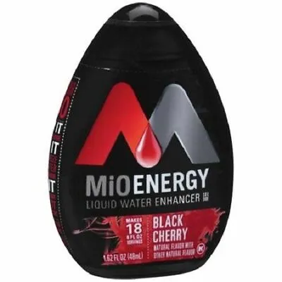MiO Energy Black Cherry Liquid Water Enhancer • £9.51
