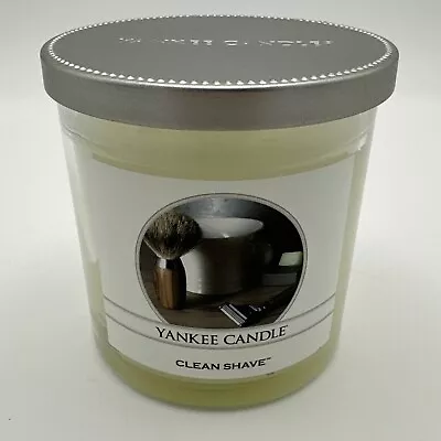 Yankee Candle ~ Clean Shave ~ Man Candle Series Jar Flat Lid 7oz Tumbler • $24