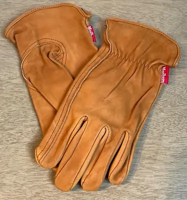 NWOT Vtg 90s Marlboro Unlimited Gear Genuine Leather Gloves Brand New Size L/XL • $49.99