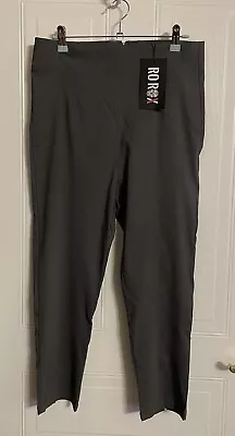 £14 • Buy Ro Rox  Grey Capri 1950's Pedal Pushers Rockabilly Vintage Pinup Retro Trousers