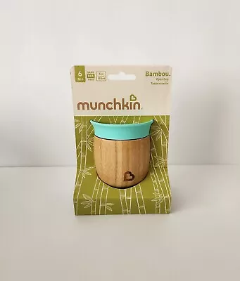 Munchkin Bambou 5oz Training Cup 6 Months New Sippy Cup Baby Learning • $13.99