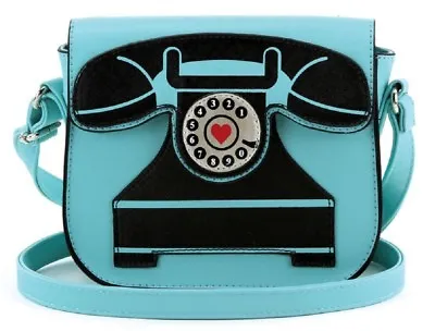 Vintage Style Telephone Phone Shoulder Bag Handbag Purse • $29.99