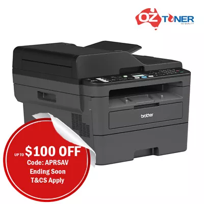 Brother MFC-L2710DW/2713dw 4in1 Mono Laser Wi-Fi Printer+Duplex+ADF+FAX+AirPrint • $438