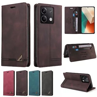 For Xiaomi Redmi K60 K50 Note 13 12 11 10 9 Leather Wallet Stand Card Case Cover • $5.59