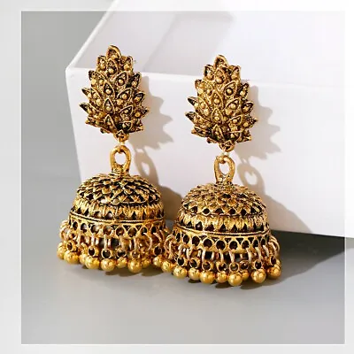 Retro Vintage Jhumka Indian Bollywood Ethnic Earstud Boho Dangle Earring Jewelry • $6.47