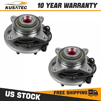 Pair 4WD Front Wheel Bearing Hub Assembly For 4x4 Ford F-150 2004 2005 W/ABS • $123.99