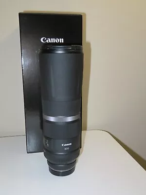 CANON RF 800MM  F/11 IS STM SUPER TELEPHOTO CAMERA LENS WITH BOX & INSTRUCTIONS • $597.95