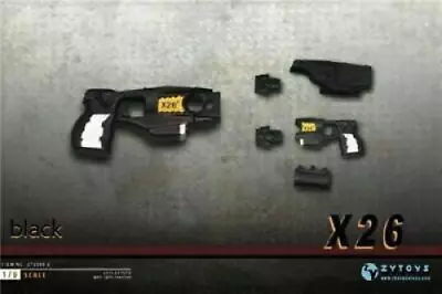 ZY TOYS 1/6 DIY Gun Model Plastic Pistol Assembled Taser X26 Stun Weapon Toy • $13.29
