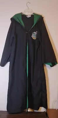 Rubie's Deluxe Harry Potter Robe With Slytherin Emblem Hood Adult Medium • $12.50