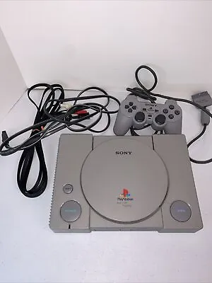 $65.99 • Buy Sony Playstation 1 PS1 Console, W/ Controller And Power Cable PSX SCPH-7501 