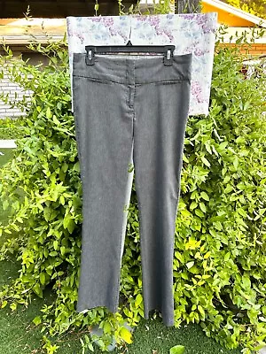 Womens Size 8 Waist 32 Matty M Gray Faux Front & Back Pockets Dress Pants Slacks • $14