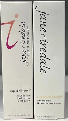 Jane Iredale Liquid Minerals A Foundation 1.01 Oz. - CHOOSE SHADE! • $39.99