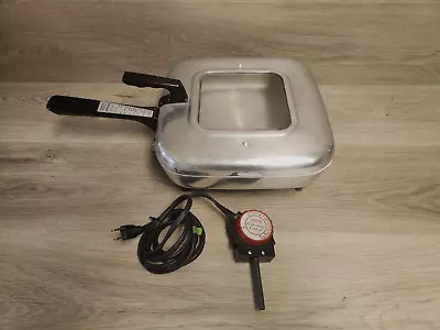 Vintage Automatic Universal Electric Frying Pan NO 8230 Original Tested Made USA • $55