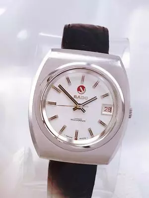 AUTHENTIC 1970's RADO MONTANA 25J CAL 2824 AUTOMATIC SWISS MENs WRIST WATCH RUNS • $36