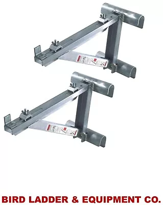 (1 Pair) WERNER AC10-14-02 Aluminum Short Body Ladder Jacks - 14  Wide Plank • $132
