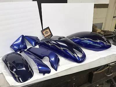 $1995 • Buy Harley Davidson V-Rod Custom Paint Set ‘Barbwire”limited Edition #45/200