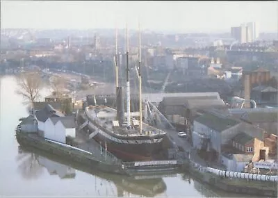 Bristol Postcard -S.S.Great Britain Being Restored In Great Western Dock RR18664 • $4.47