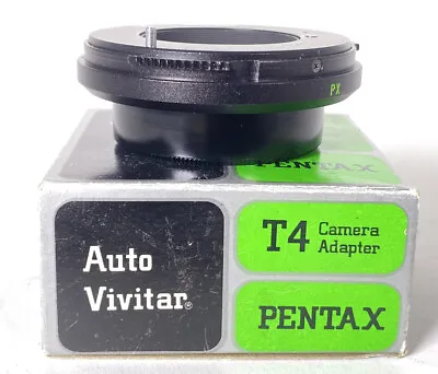 NOS Auto Vivitar T4 Pentax M42 Lens Mount For Vivitar T4 Series Lenses • $50