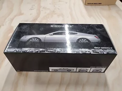 1/18 Scale Model MINICHAMPS Bentley NIB • $175