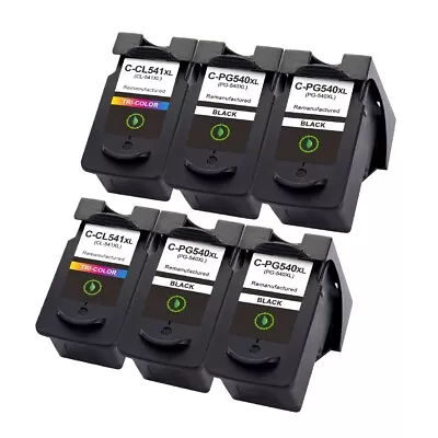 PG540 / CL541 / XXL / Black / Colour Ink Cartridges For Canon PIXMA MG4150 LOT • £23.32