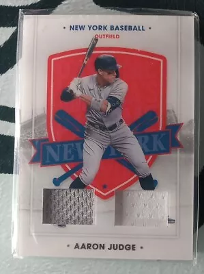 2021 Panini Chronicles America's Pastime Aaron Judge Player Worn Dual Patch • $12.95