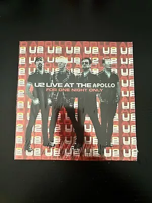 U2- Live At The Apollo For One Night Only 2-disc Sealed • $35